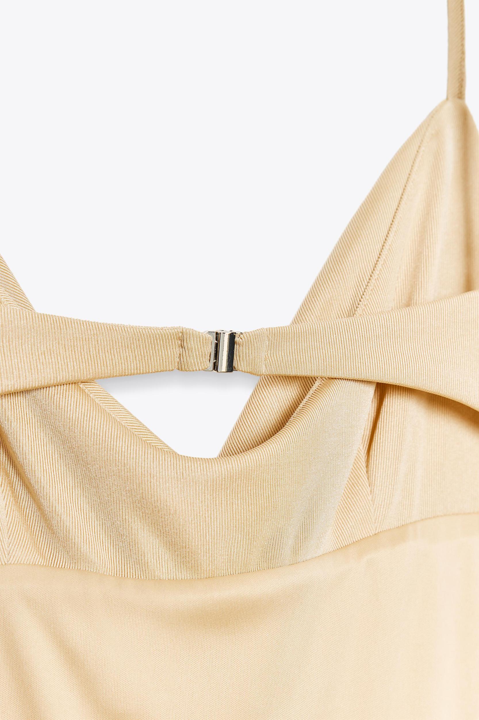 LONG DRESS DRAPED NECK BACK Product Image