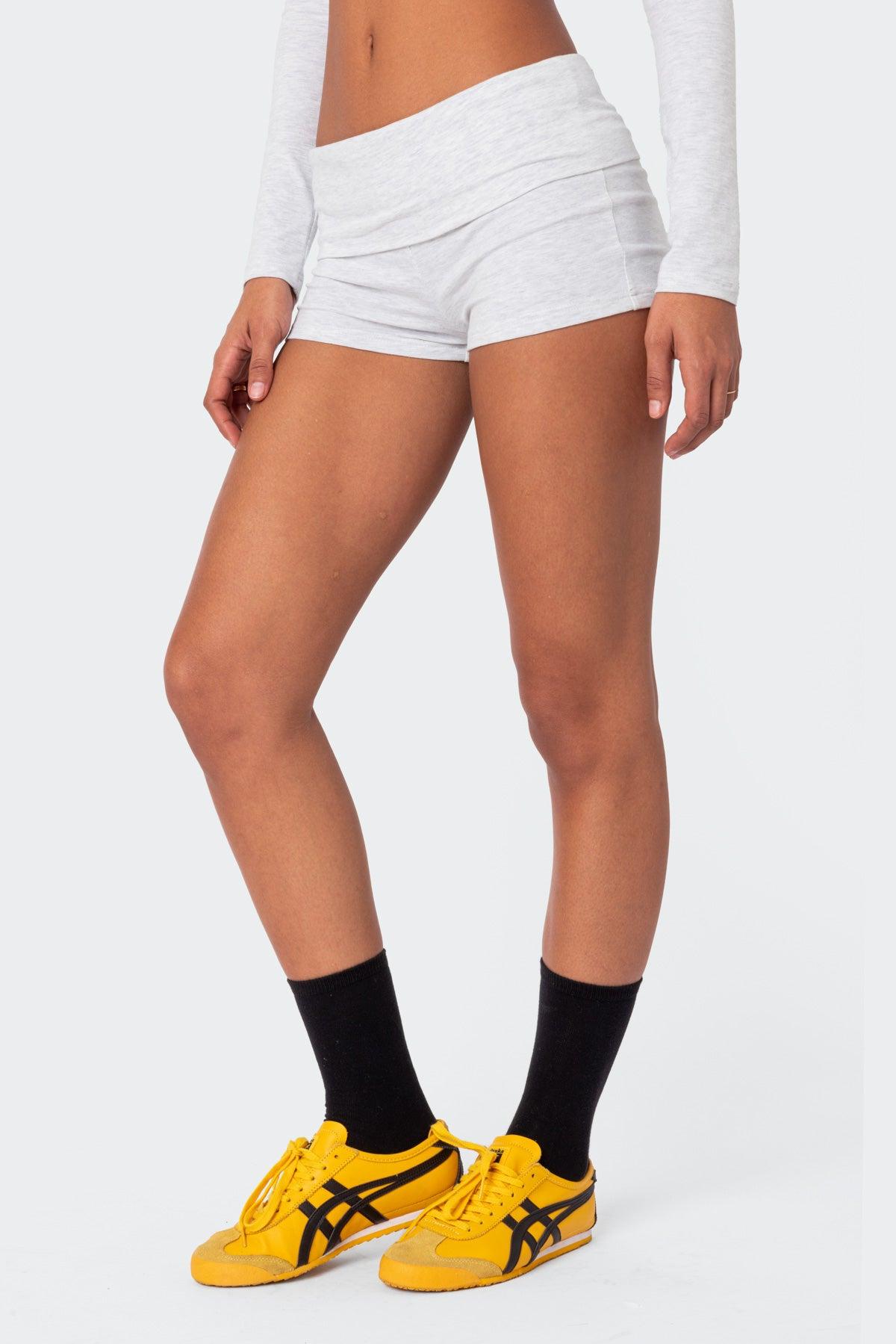 Meg Fold Over Shorts Product Image