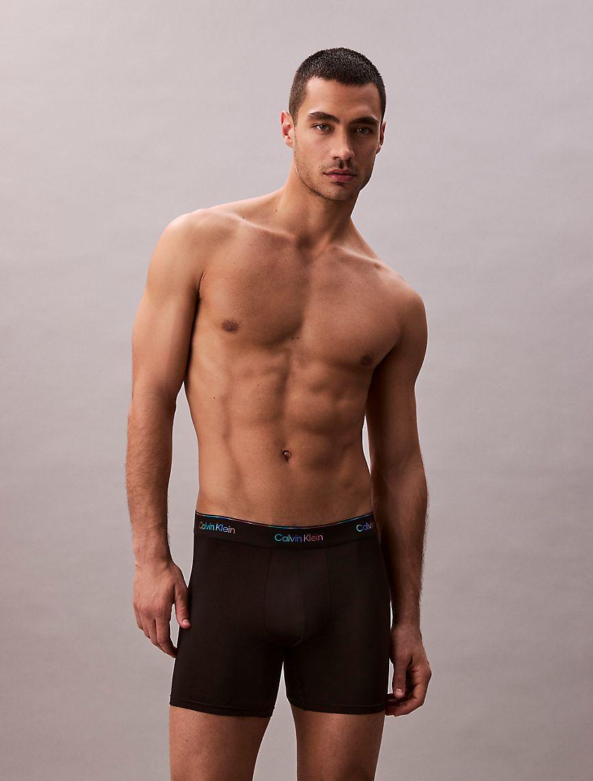 Microfiber Stretch Pride Boxer Brief Product Image