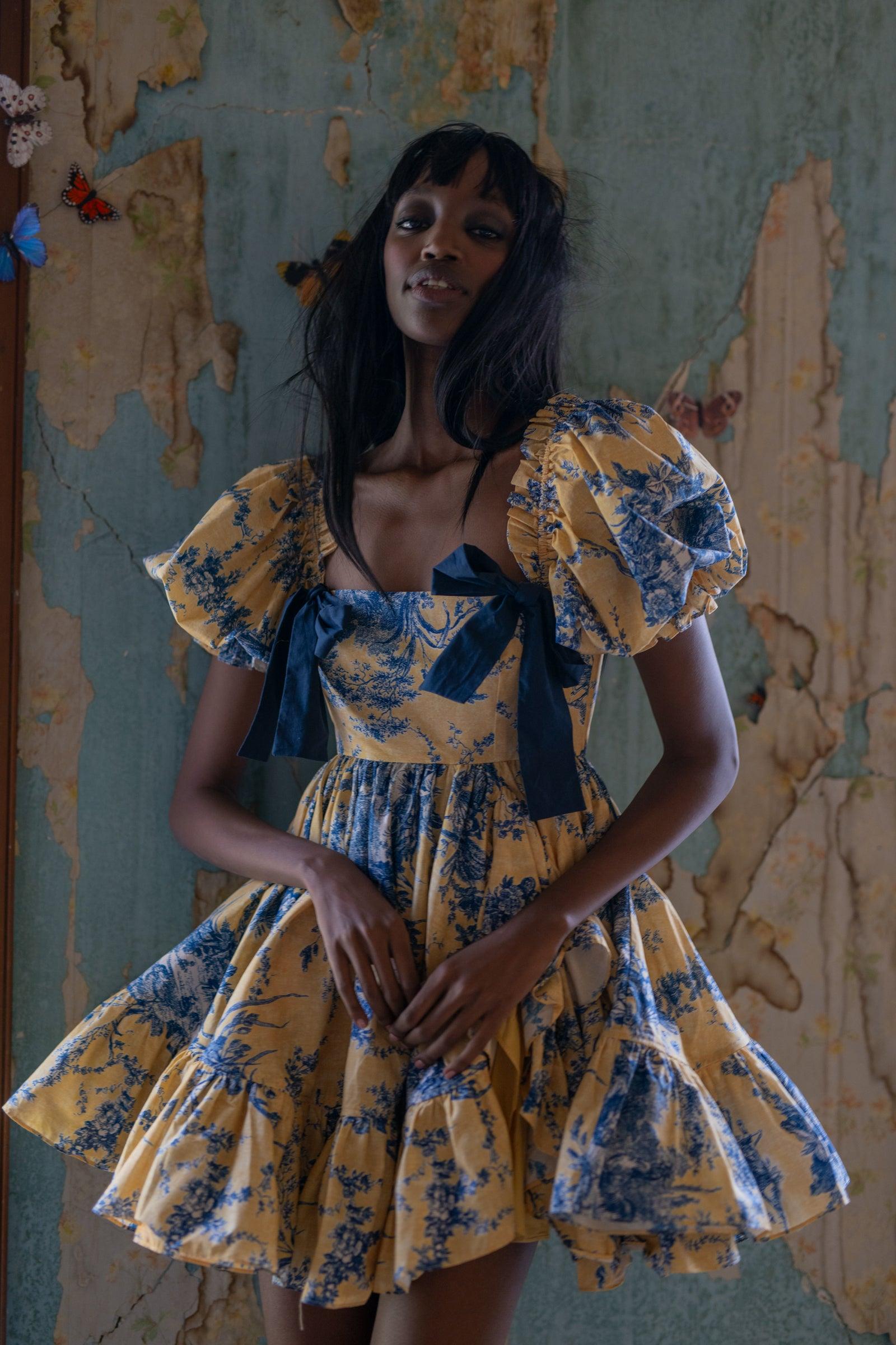 The Musee Buttercream Dress Product Image