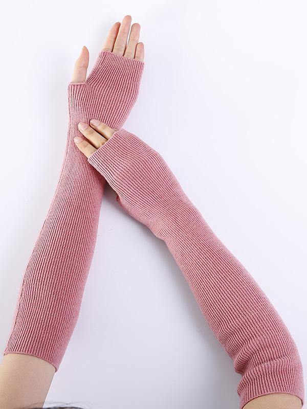 Knitted 7 Colors Sleevelet Accessories Product Image
