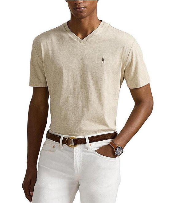 Polo Ralph Lauren Classic Fit Short Sleeve V-Neck T-Shirt Product Image