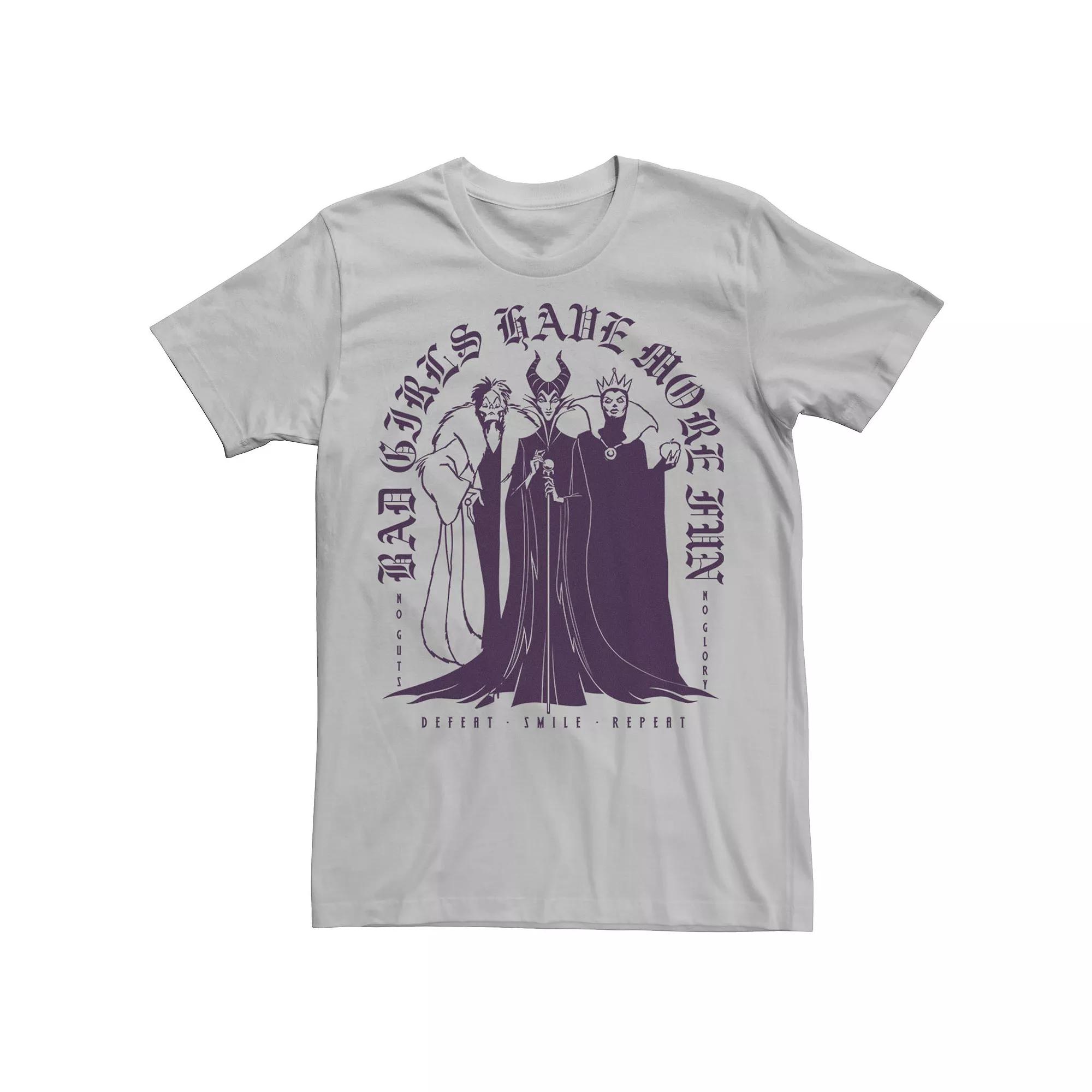 Disney's Villains Men's Bad Girls Have More Fun Tee,  Product Image