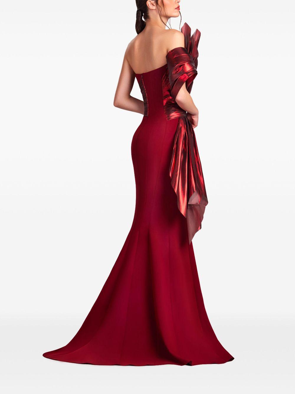 asymmetric gown Product Image
