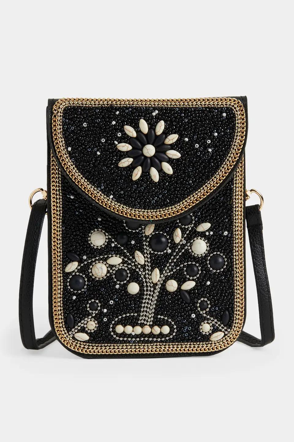 Artisan Beaded Crossbody Product Image