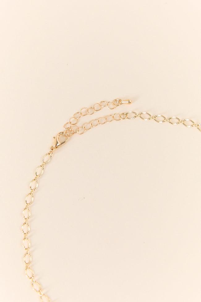 Anabelle Gold Heart Charm Necklace Product Image