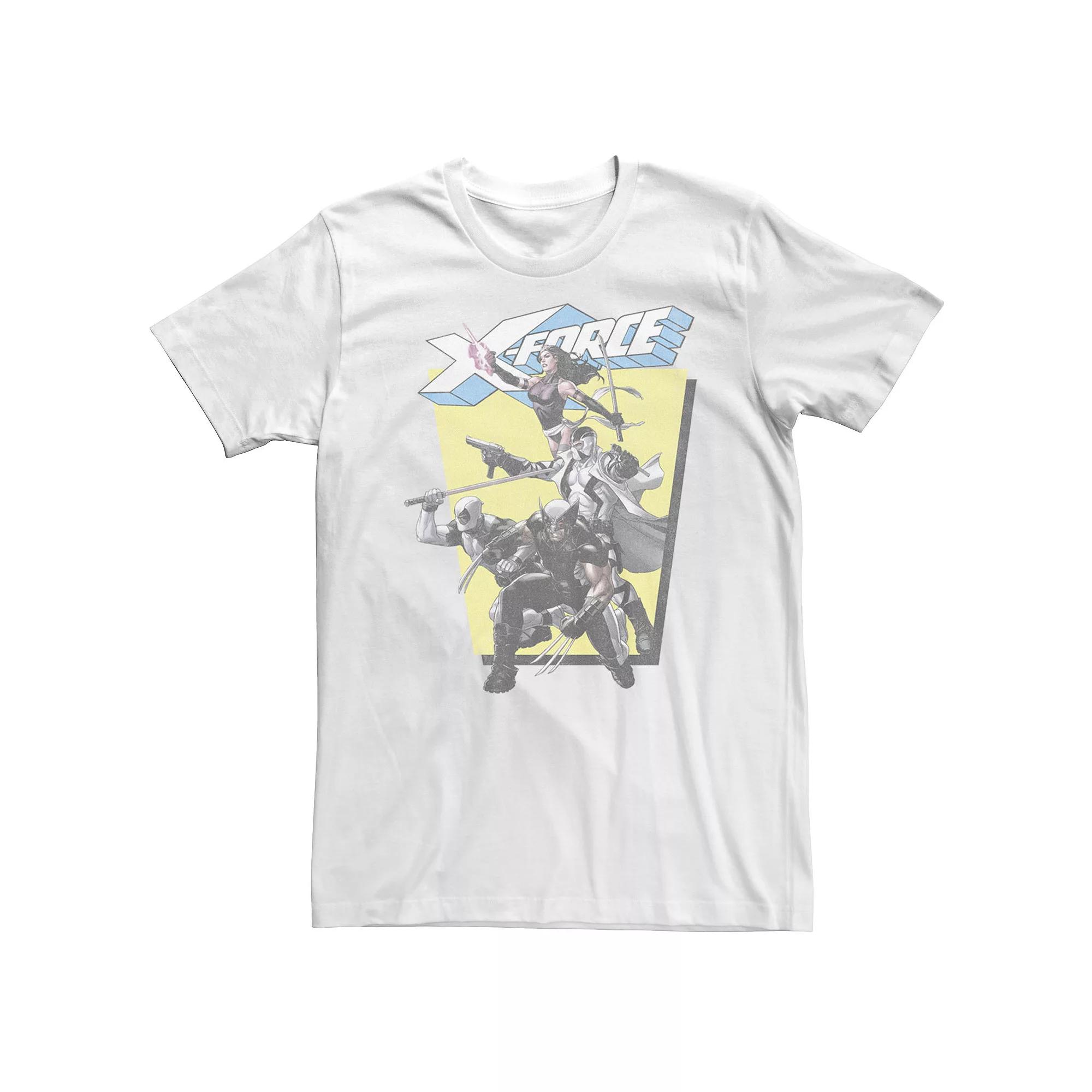 Big & Tall Marvel Deadpool X-Force Group Shot Action Pose Tee, Men's,  Product Image