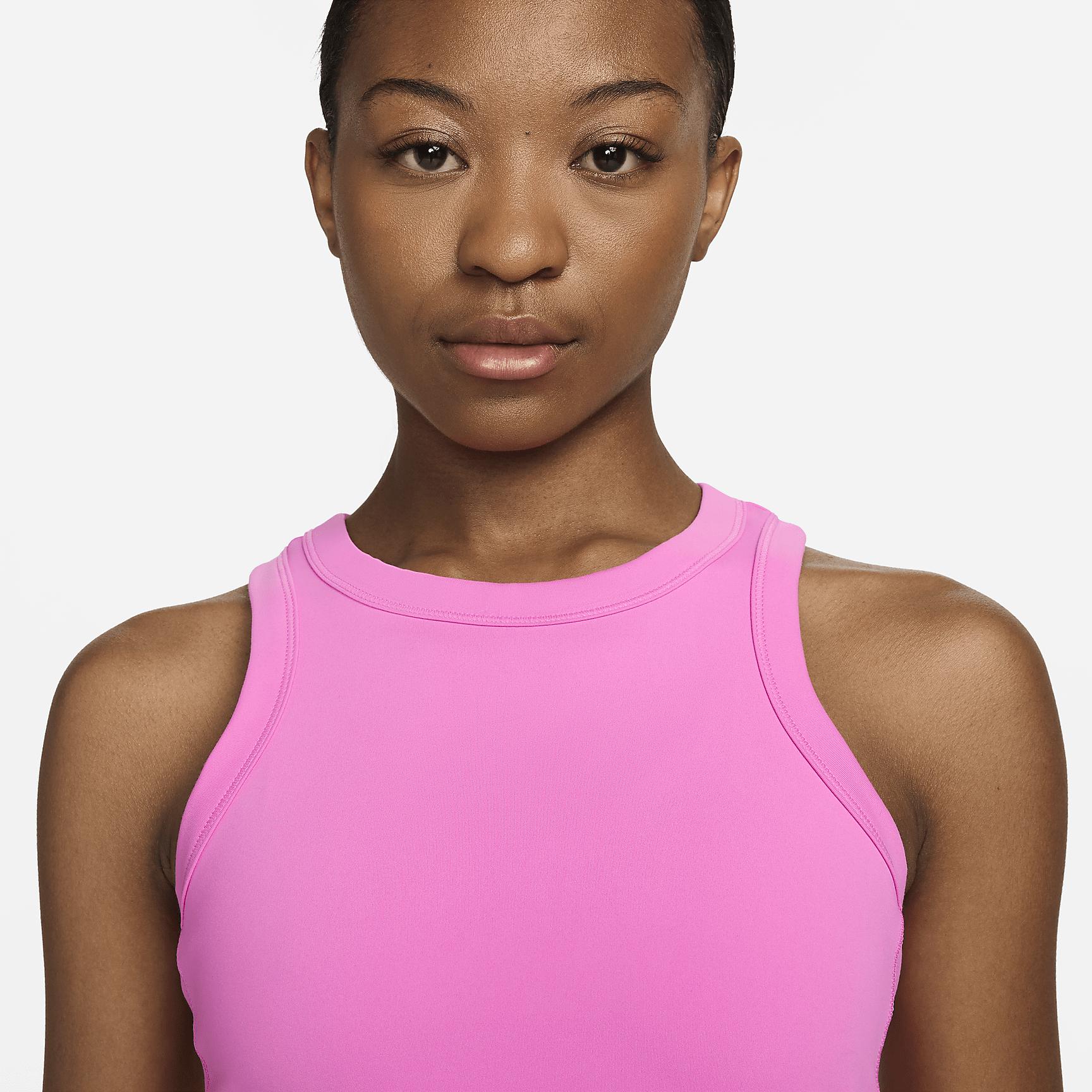 Nike Women's One Fitted Dri-FIT Cropped Tank Top Product Image