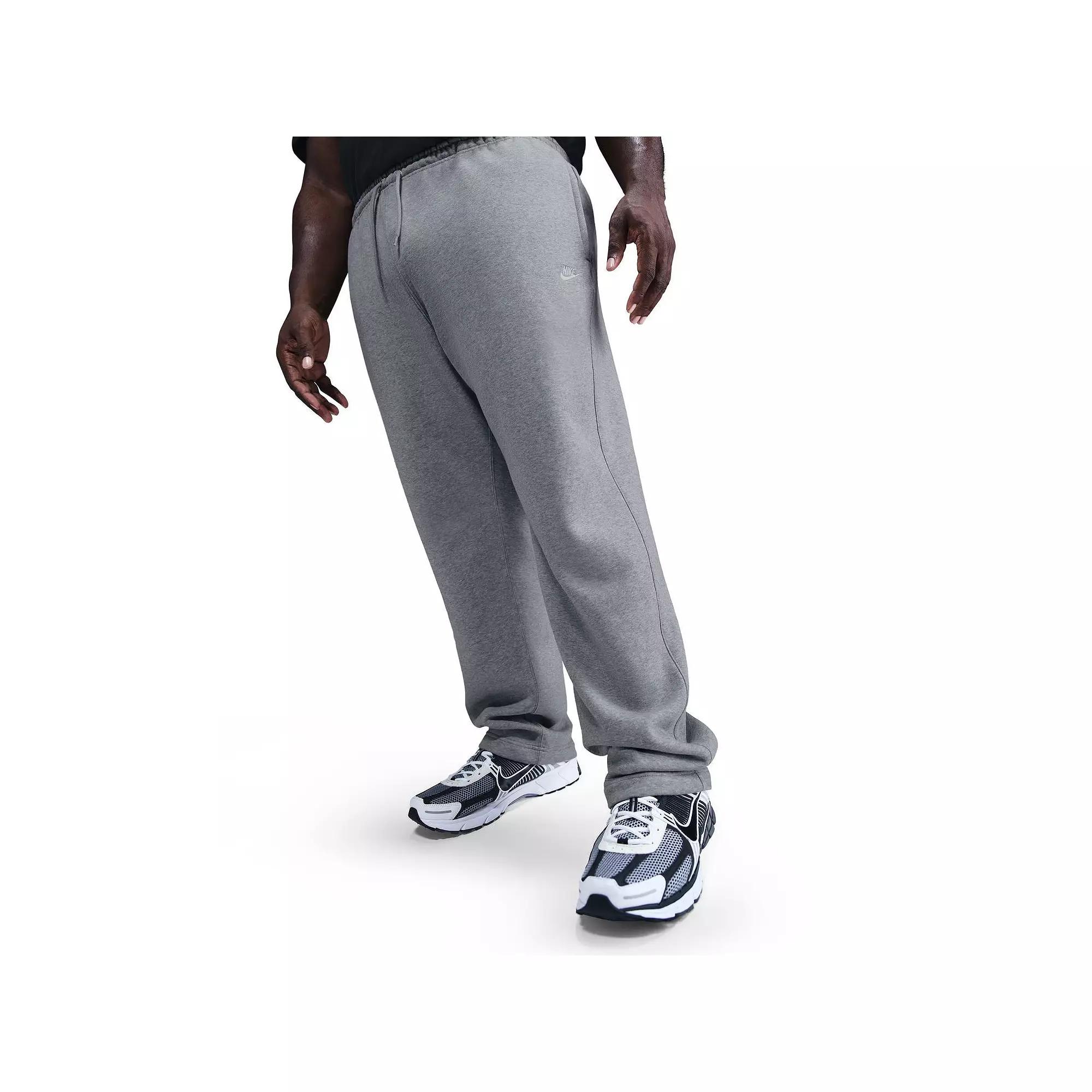 Nike Mens Club Open-Hem Fleece Pants | FN3730-451 Product Image