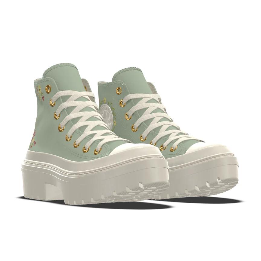 Custom Chuck Taylor All Star Lugged Heel Platform By You Product Image