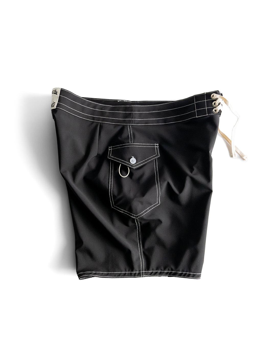 808 Boardshorts - Black Racing Stripes Male Product Image