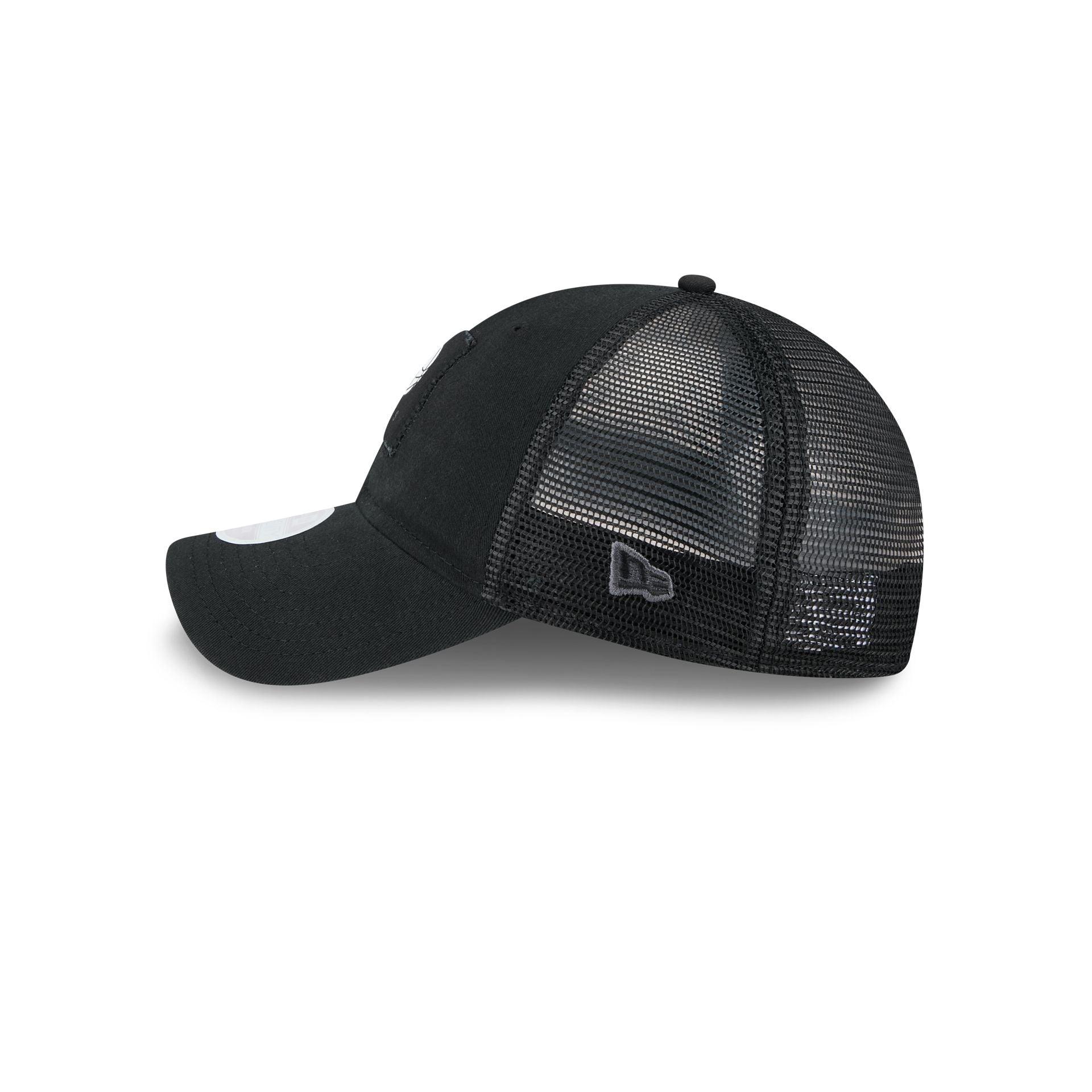 Brooklyn Nets Women's Square Stitch 9TWENTY Trucker Hat Female Product Image