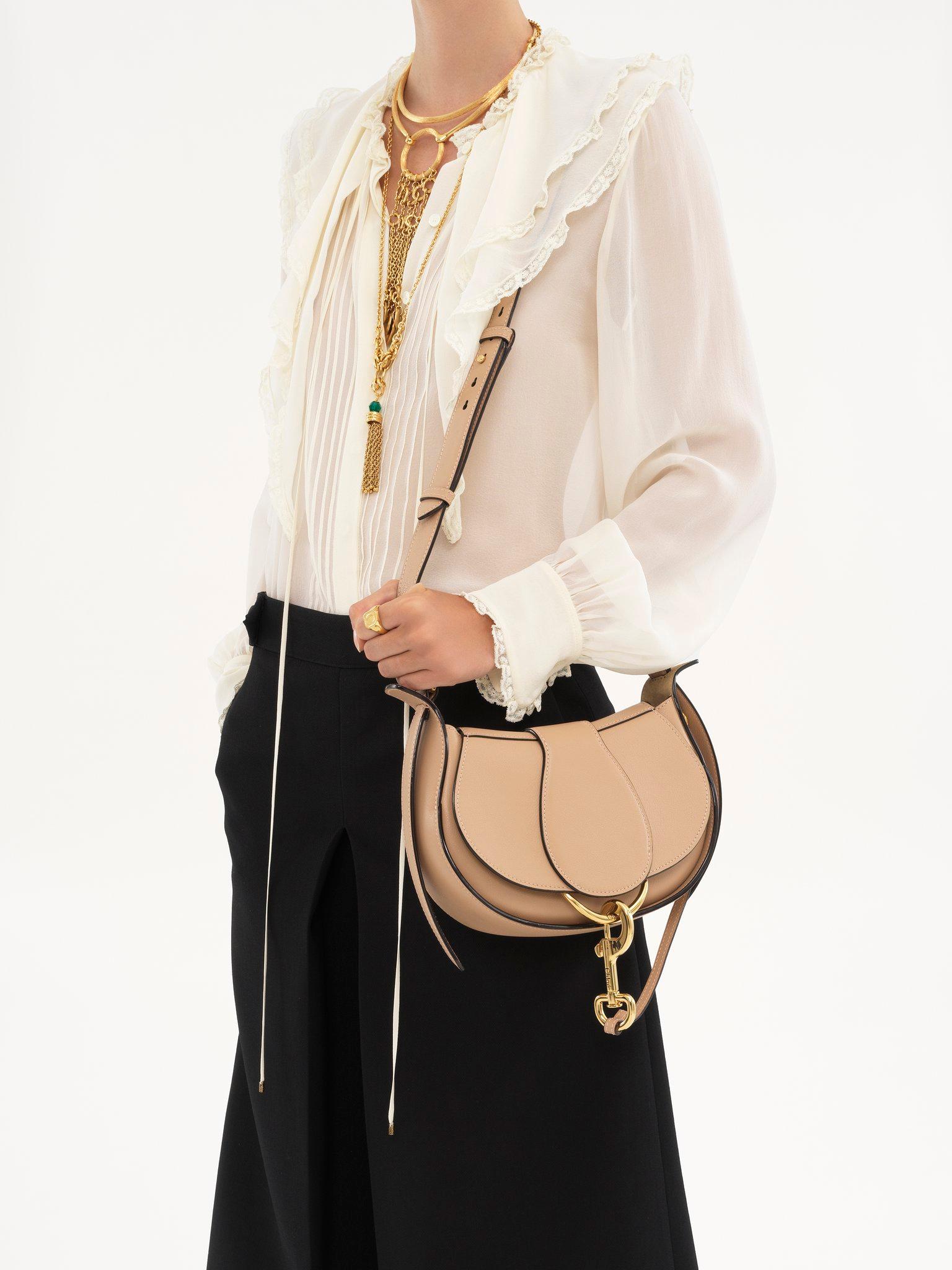 Small Chloé Ride crossbody bag in soft leather Product Image