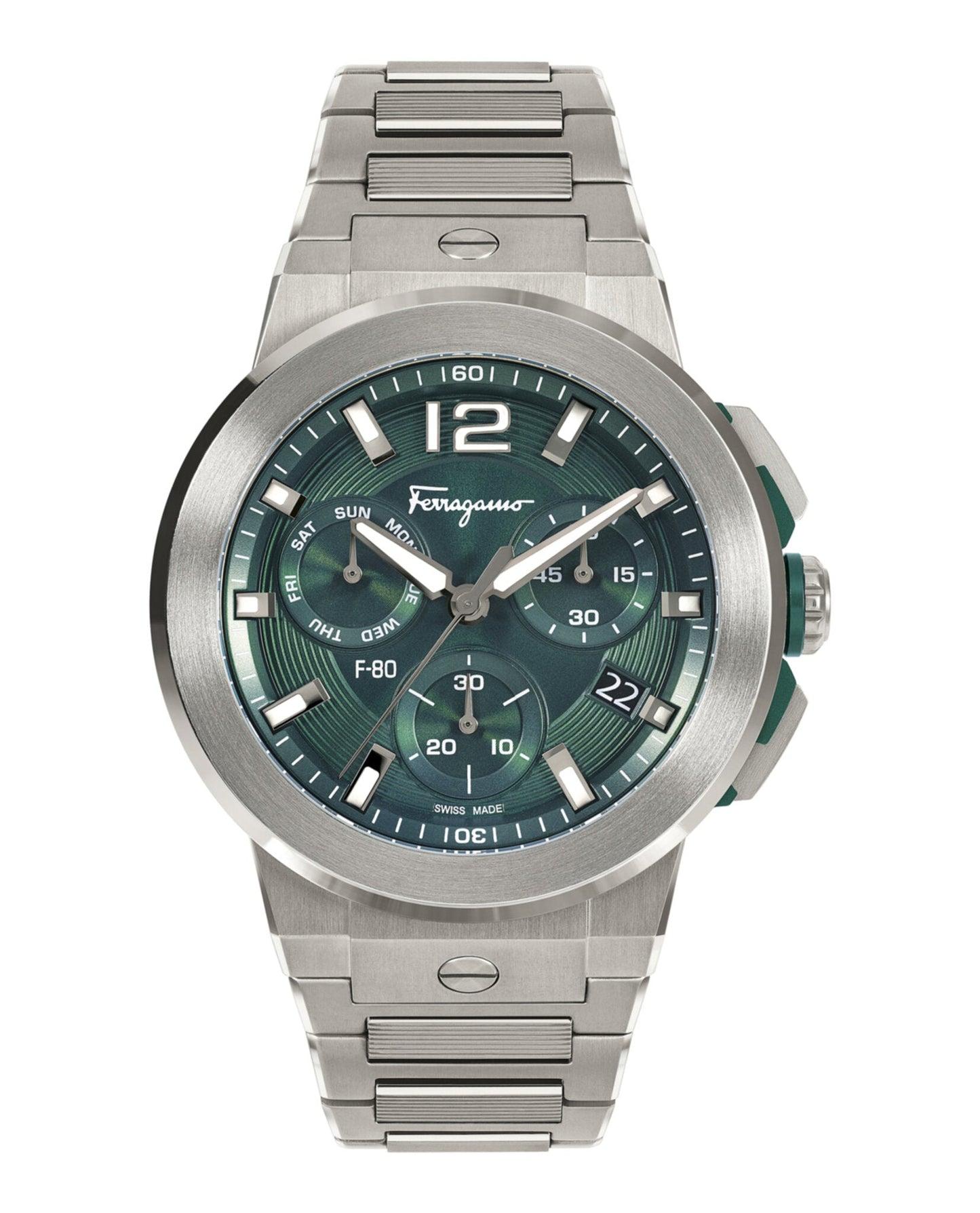 Ferragamo F-80 Titanium Tech Bracelet Watch Product Image