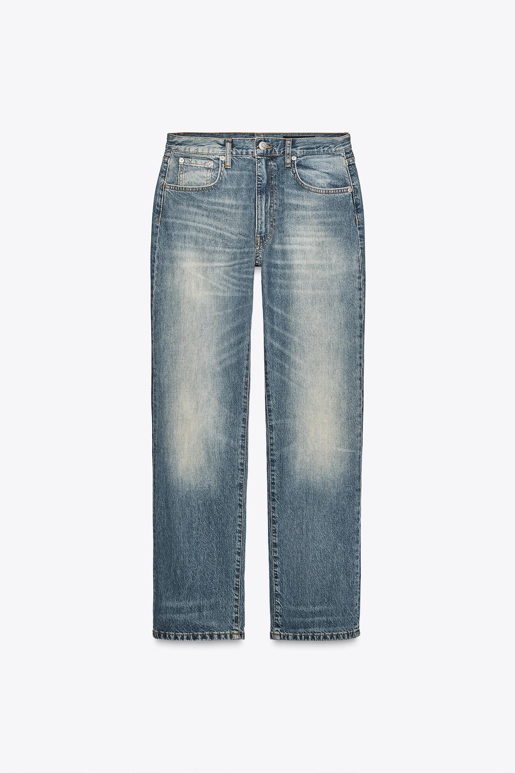 ZW COLLECTION BAGGY LOW-RISE JEANS Product Image