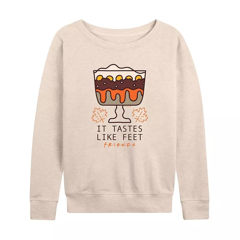 Women's Friends It Tastes Like Feet French Terry Long Sleeve Tee,  Product Image
