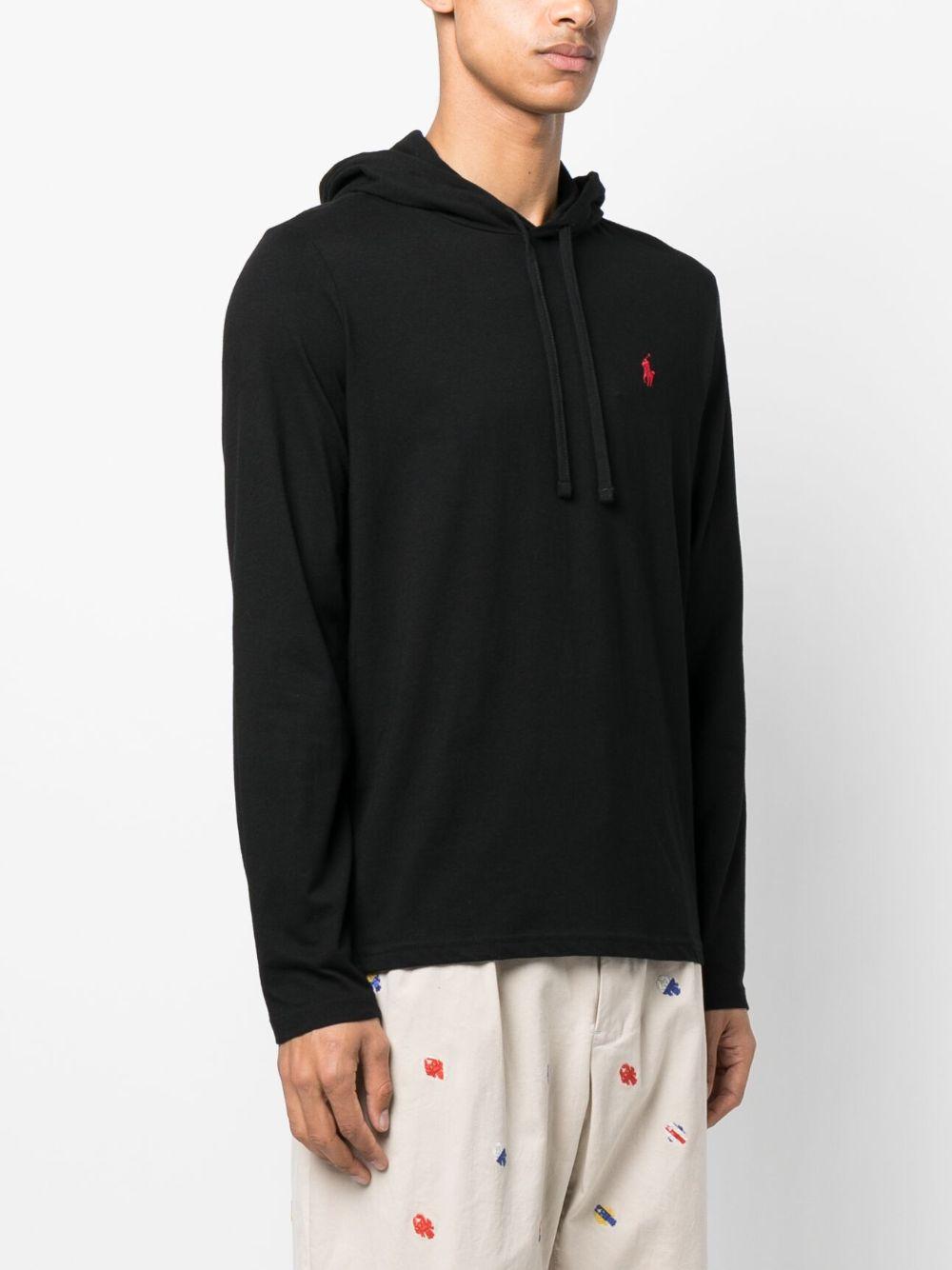 Polo Pony-embroidered cotton hoodie Product Image