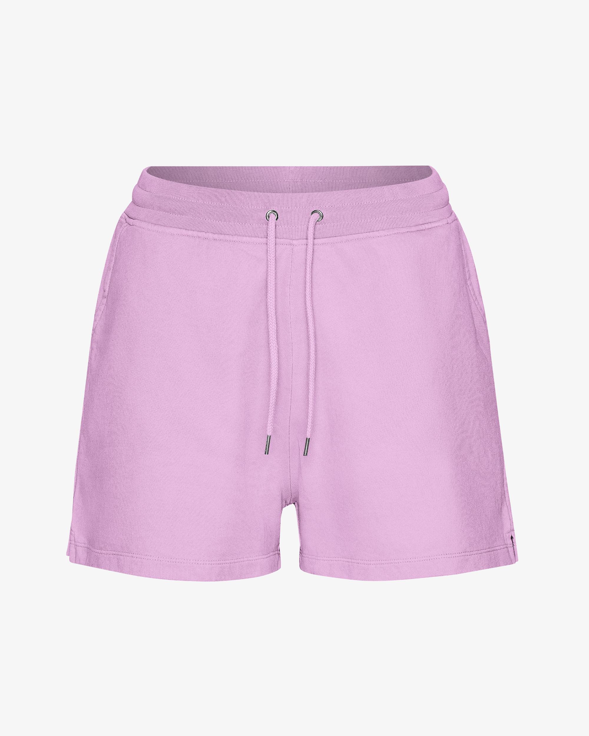 Women Organic Sweatshorts - Soft Yellow Product Image