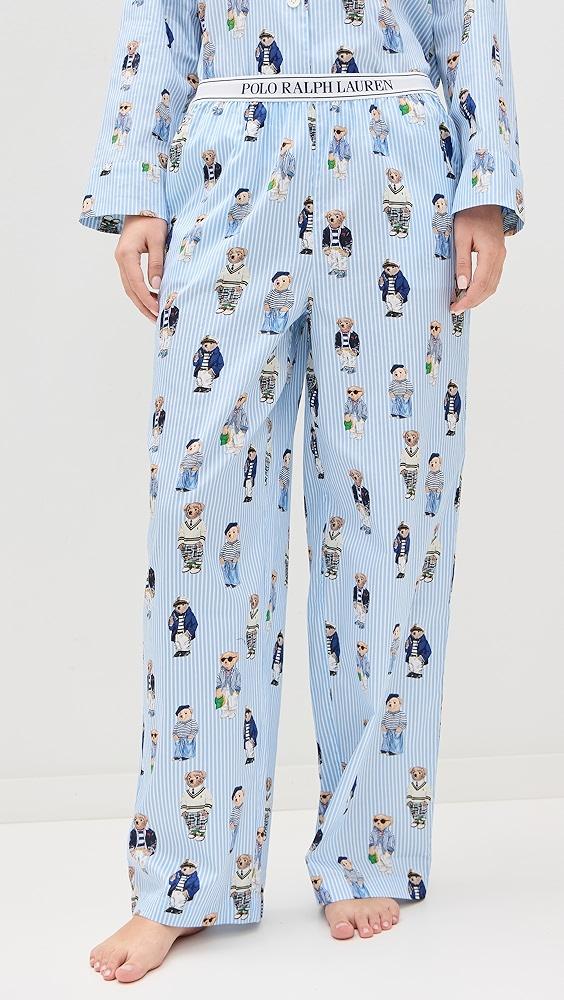 Polo Ralph Lauren Madison All Over Bear PJ Set | Shopbop Product Image