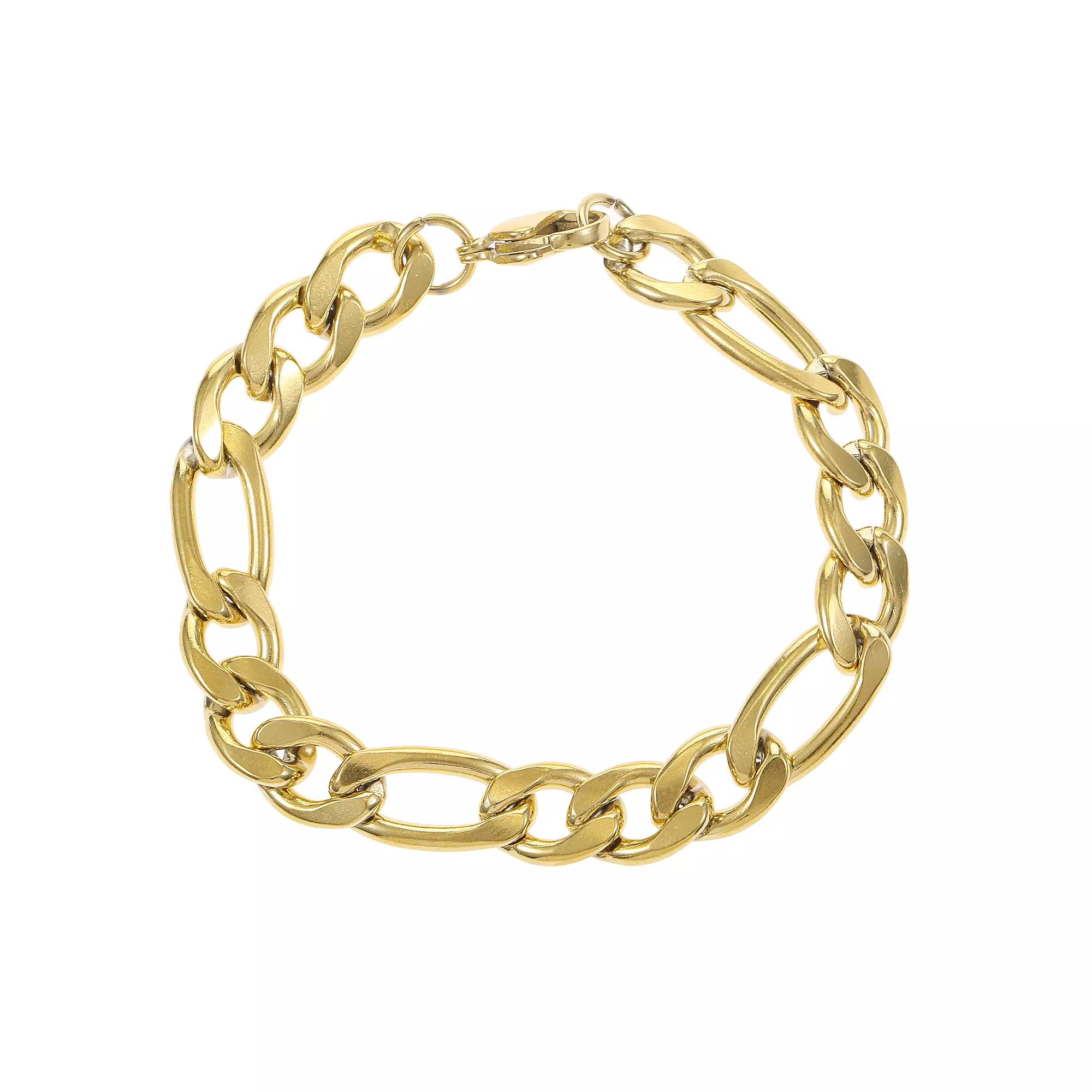 City Luxe Gold Tone Chain Bracelet, Women's, Size: 7.5" Product Image