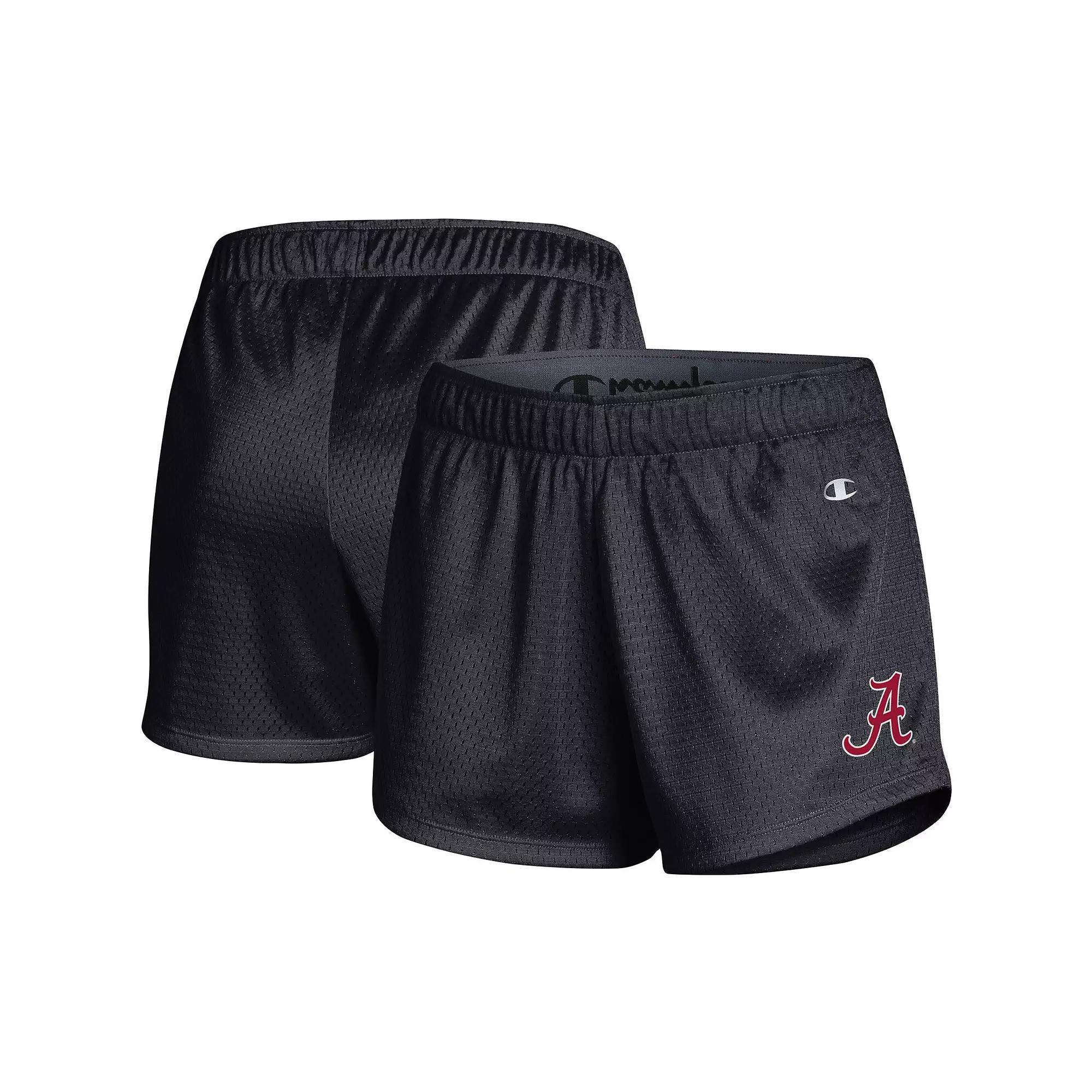 Women's Champion Black Alabama Crimson Tide Mesh Shorts,  Product Image