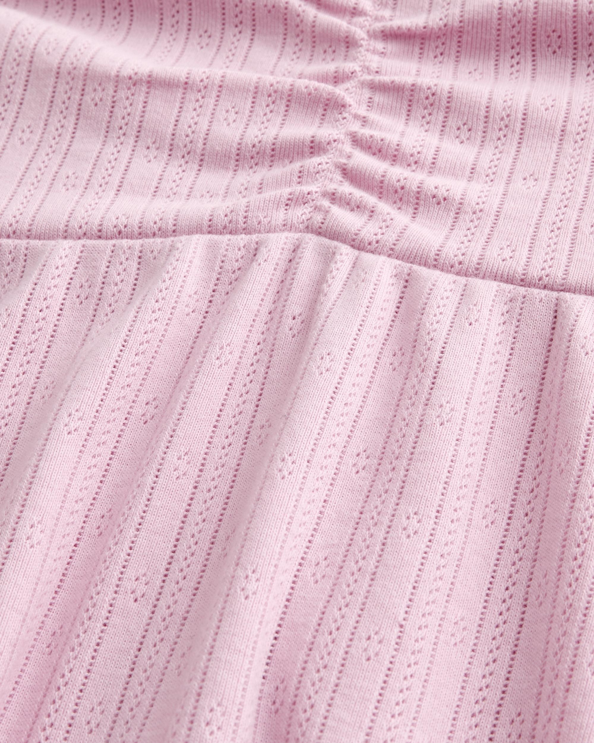 Easy Strapless Pointelle Babydoll Top Product Image