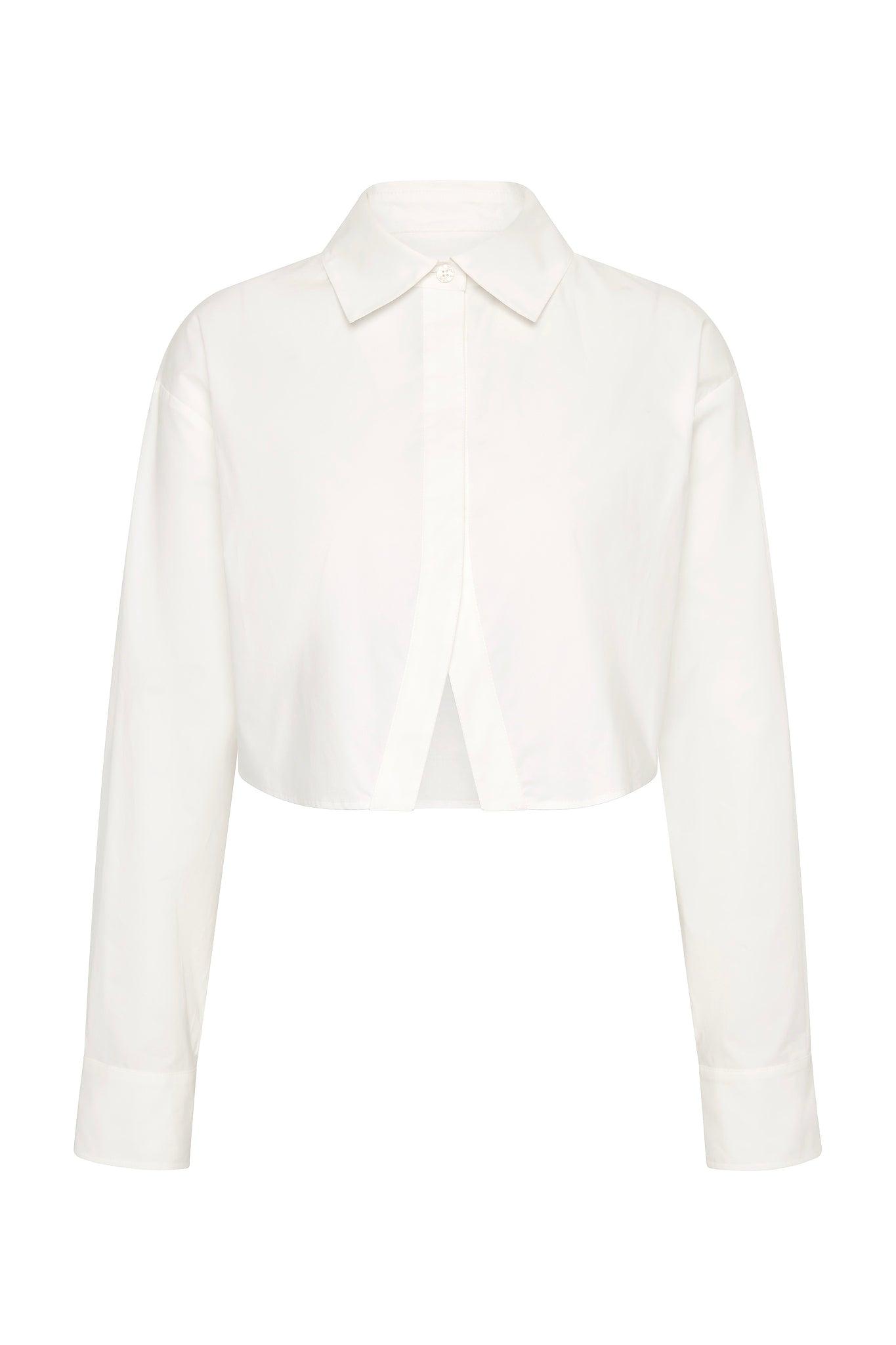 Havana Cropped Shirt Product Image