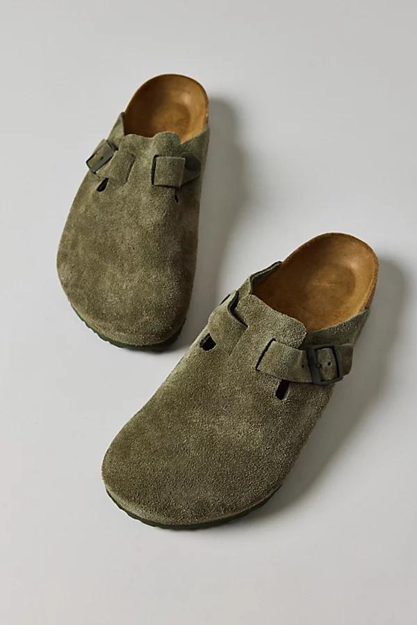 Birkenstock Mens Boston Suede Clog Mens at Urban Outfitters Product Image