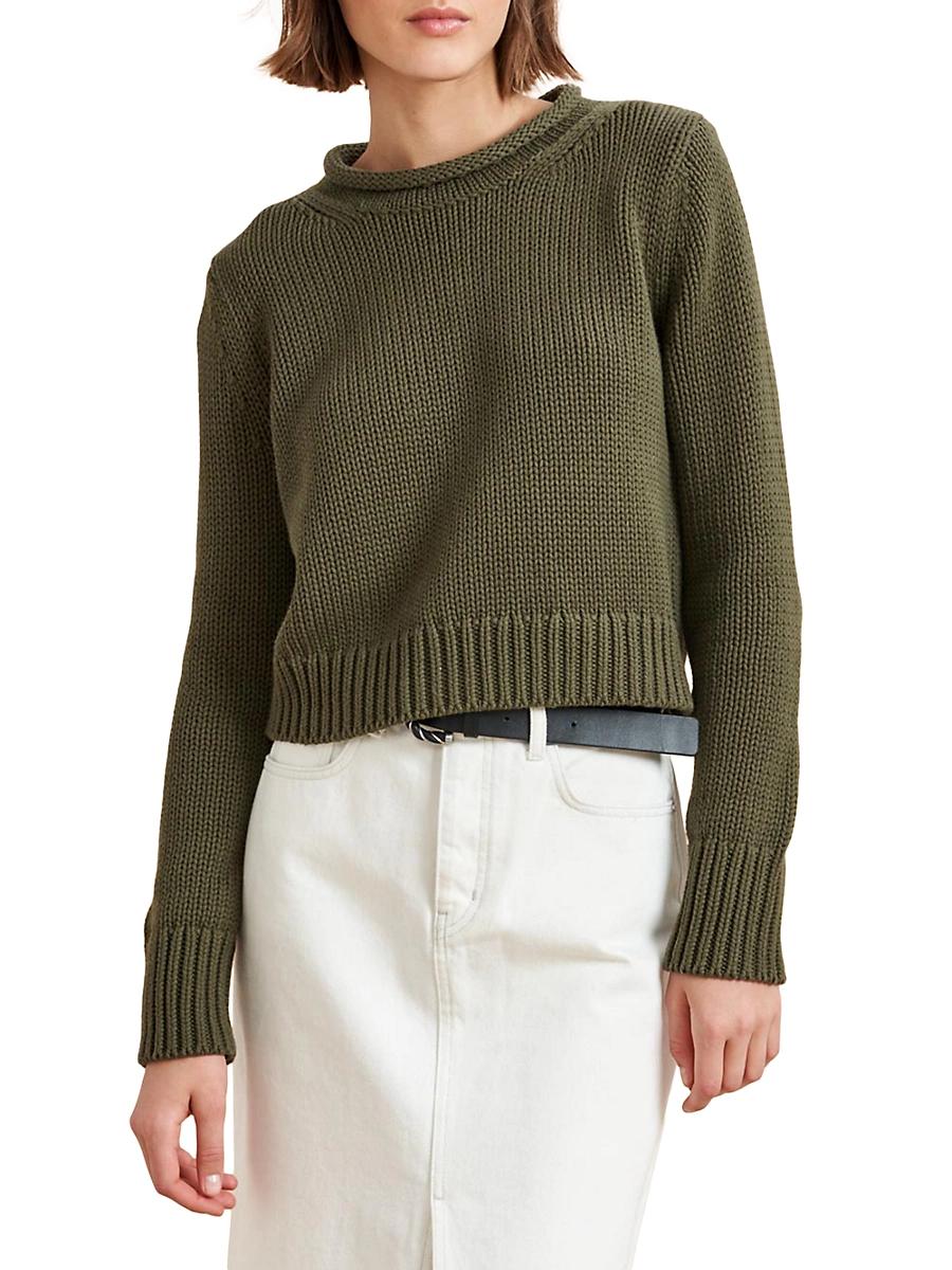 Womens Solid Mini Marina Sweater Product Image