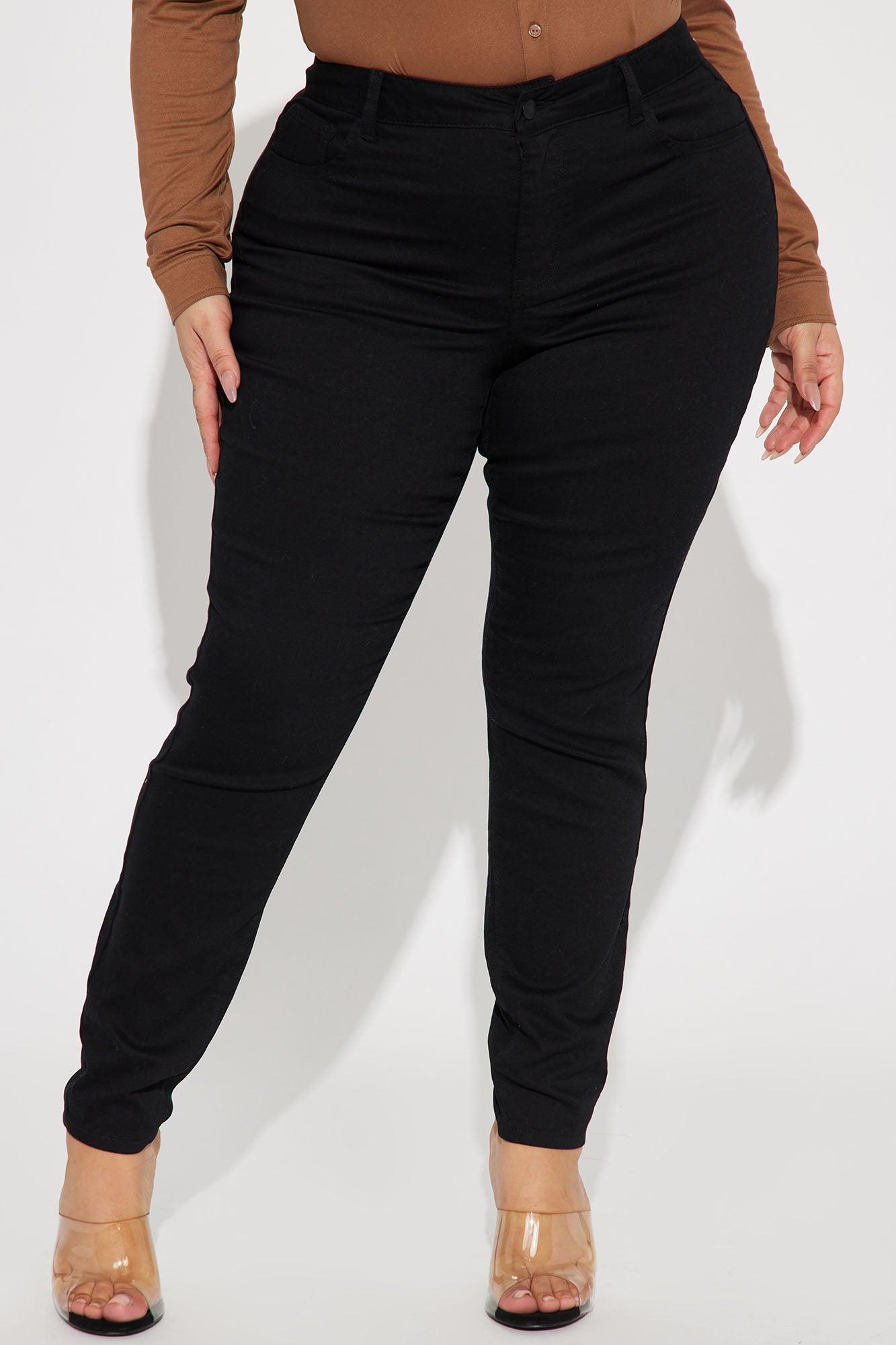 Casual Day Skinny Pants - Black Product Image
