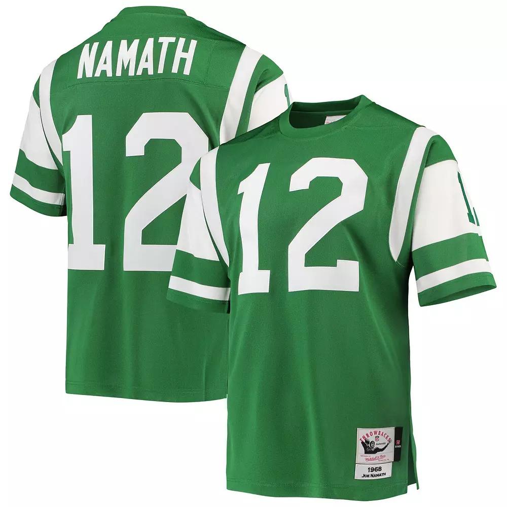 Mens Mitchell & Ness Joe Namath New York Jets Authentic Retired Player Jersey Product Image