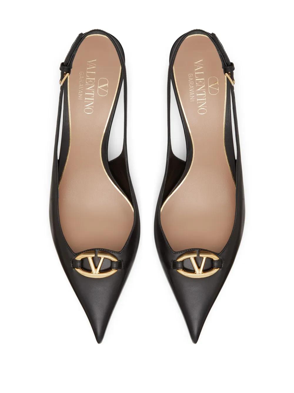 60mm VLogo The Bold Edition slingback pumps Product Image