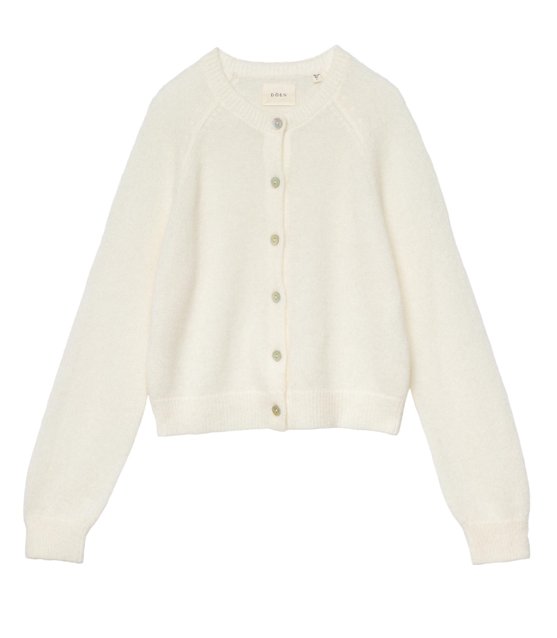 PETRA CARDIGAN -- IVORY Product Image