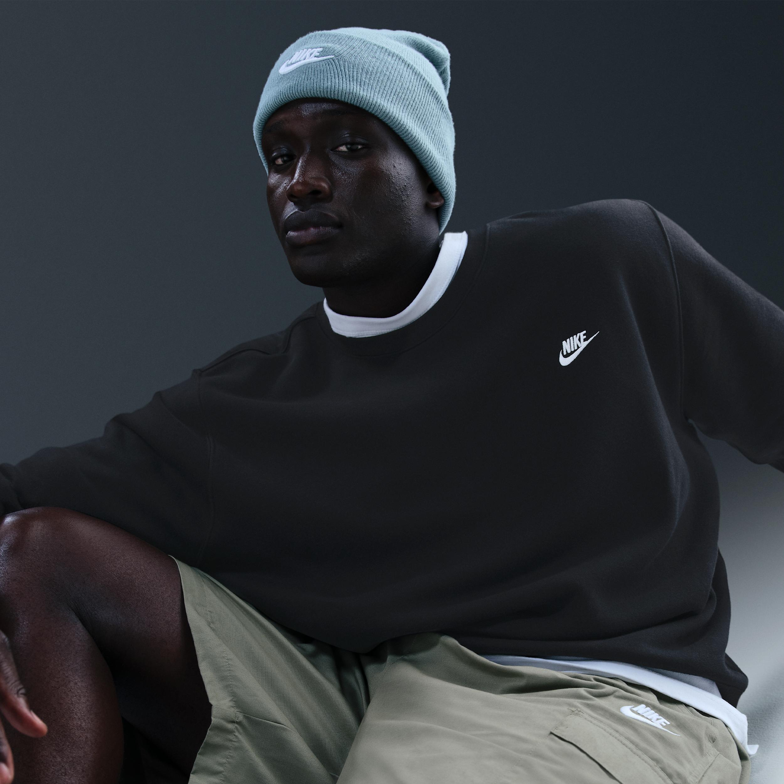Nike Mens Club Fleece Crew | FN3886-010 Product Image