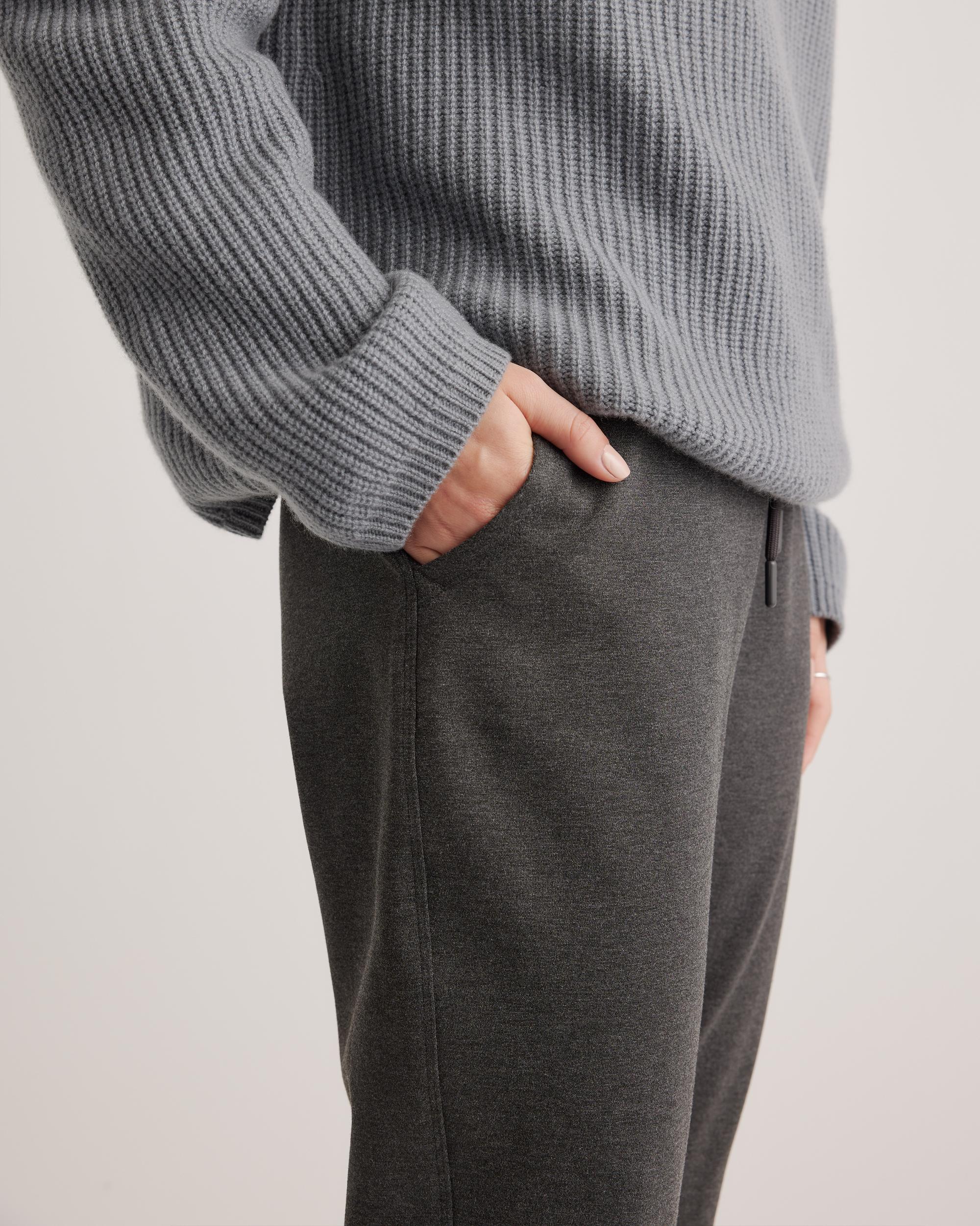 Quince | Women's Ultra-Stretch Ponte Jogger Pants Size XL, Rayon Product Image