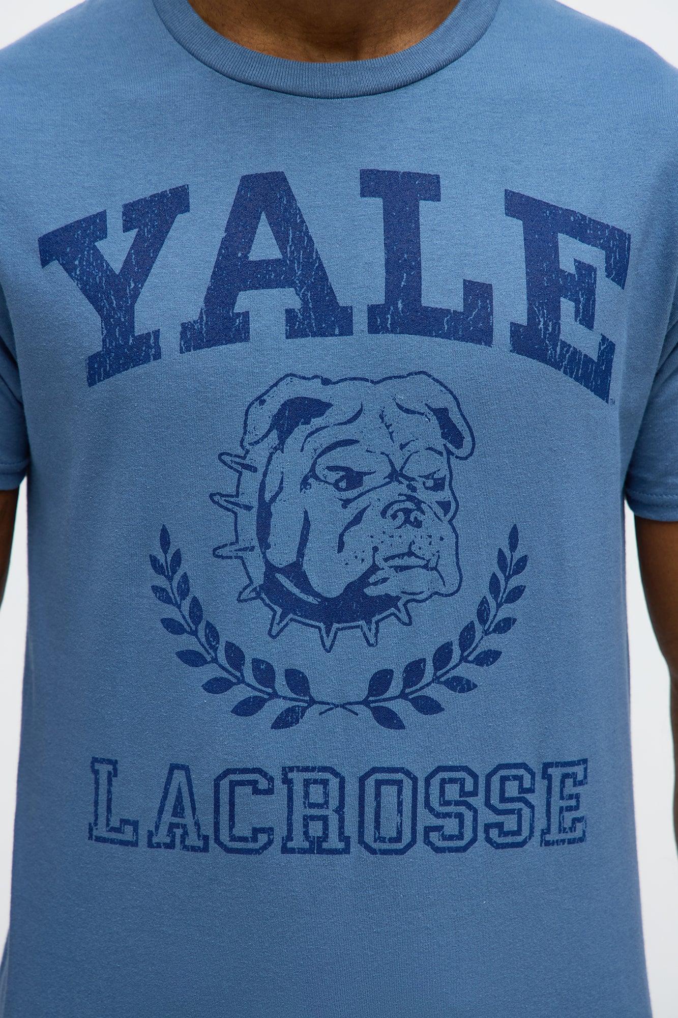 Yale Lacrosse Team Short Sleeve Tee - Indigo Male Product Image