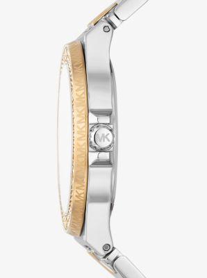 Lennox Pavé Two-Tone Logo Watch Product Image