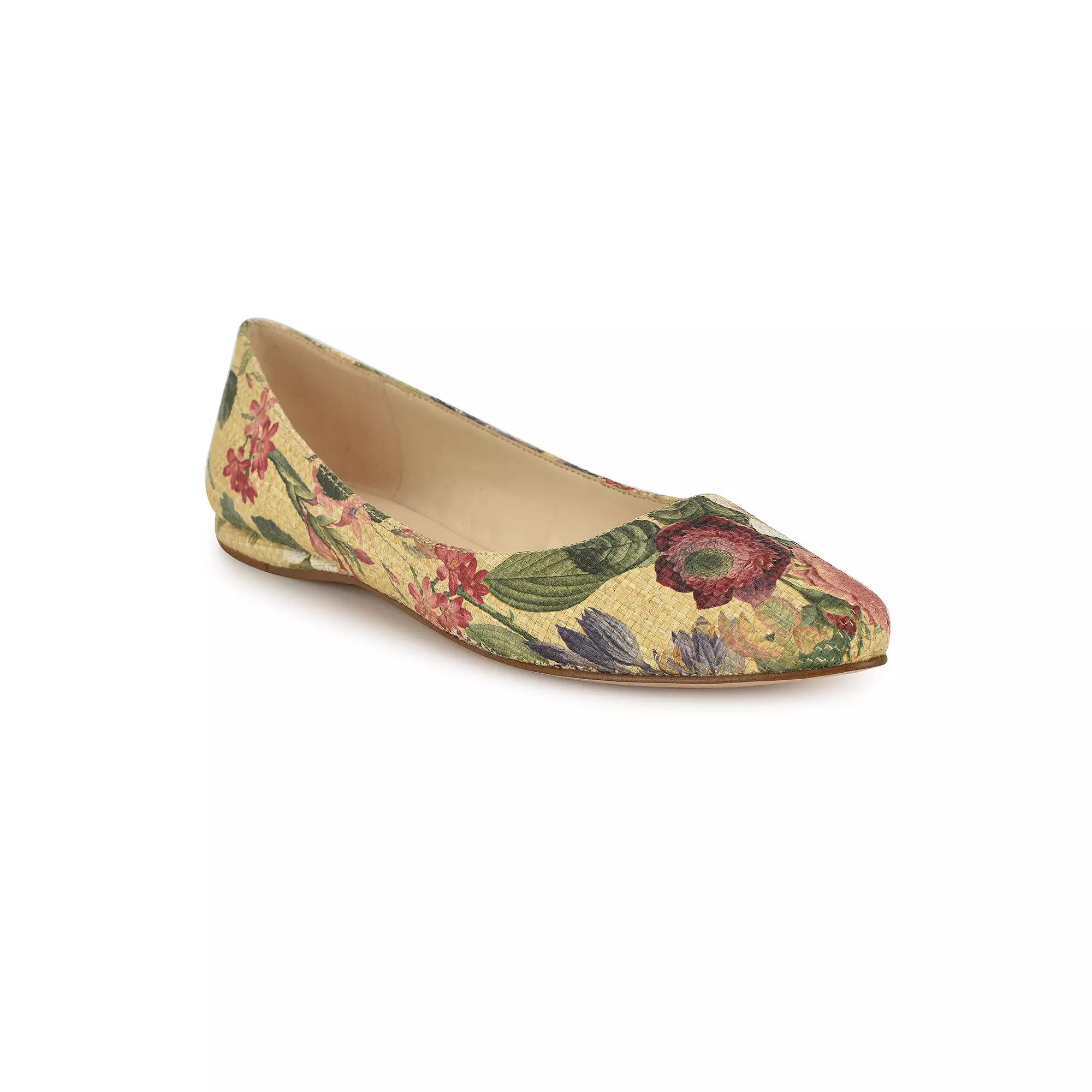 Nine West Speakup Women's Ballet Flats, Size: 9.5, Natural Team Product Image