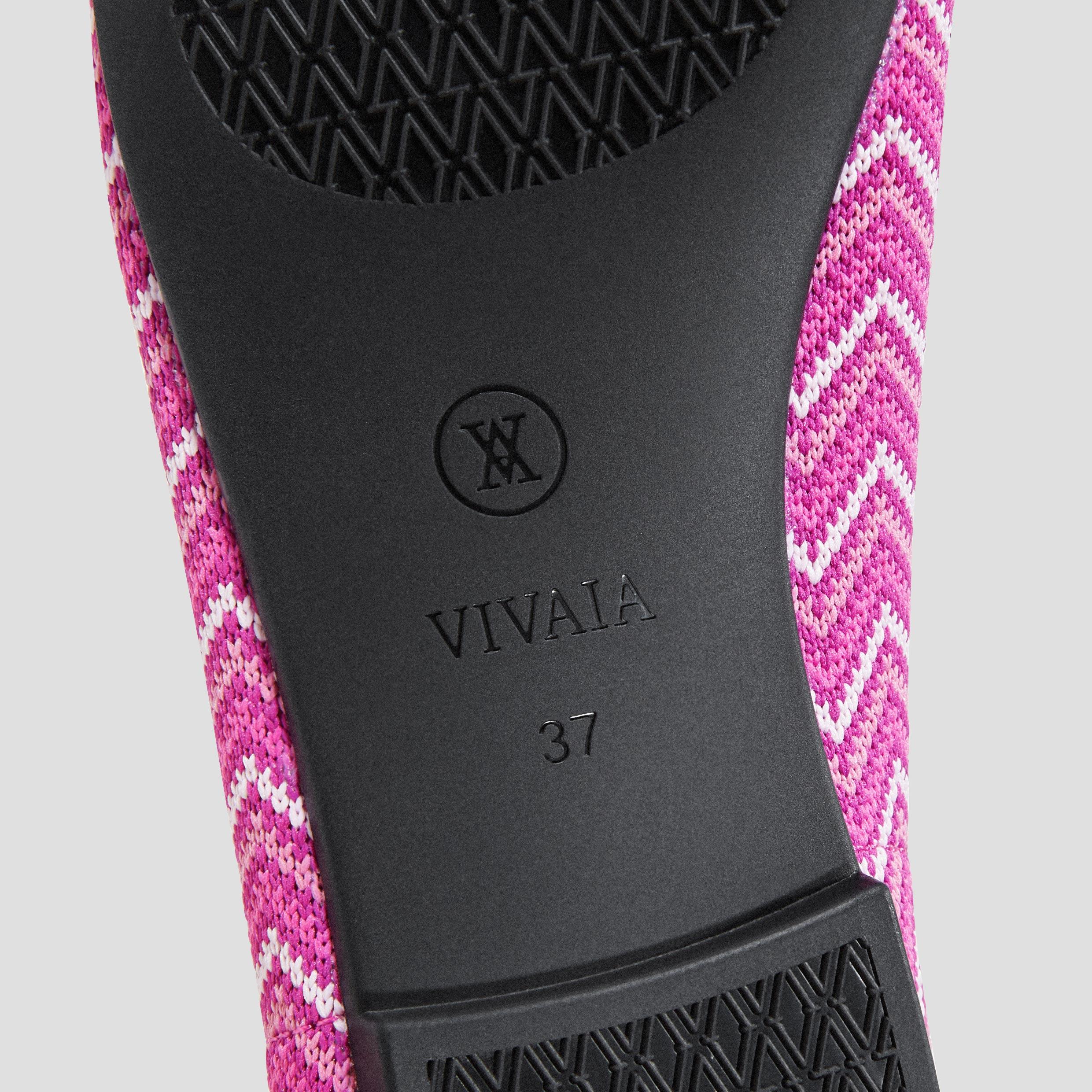 Round-Toe Woven Knit Loafer (Audrey) Product Image