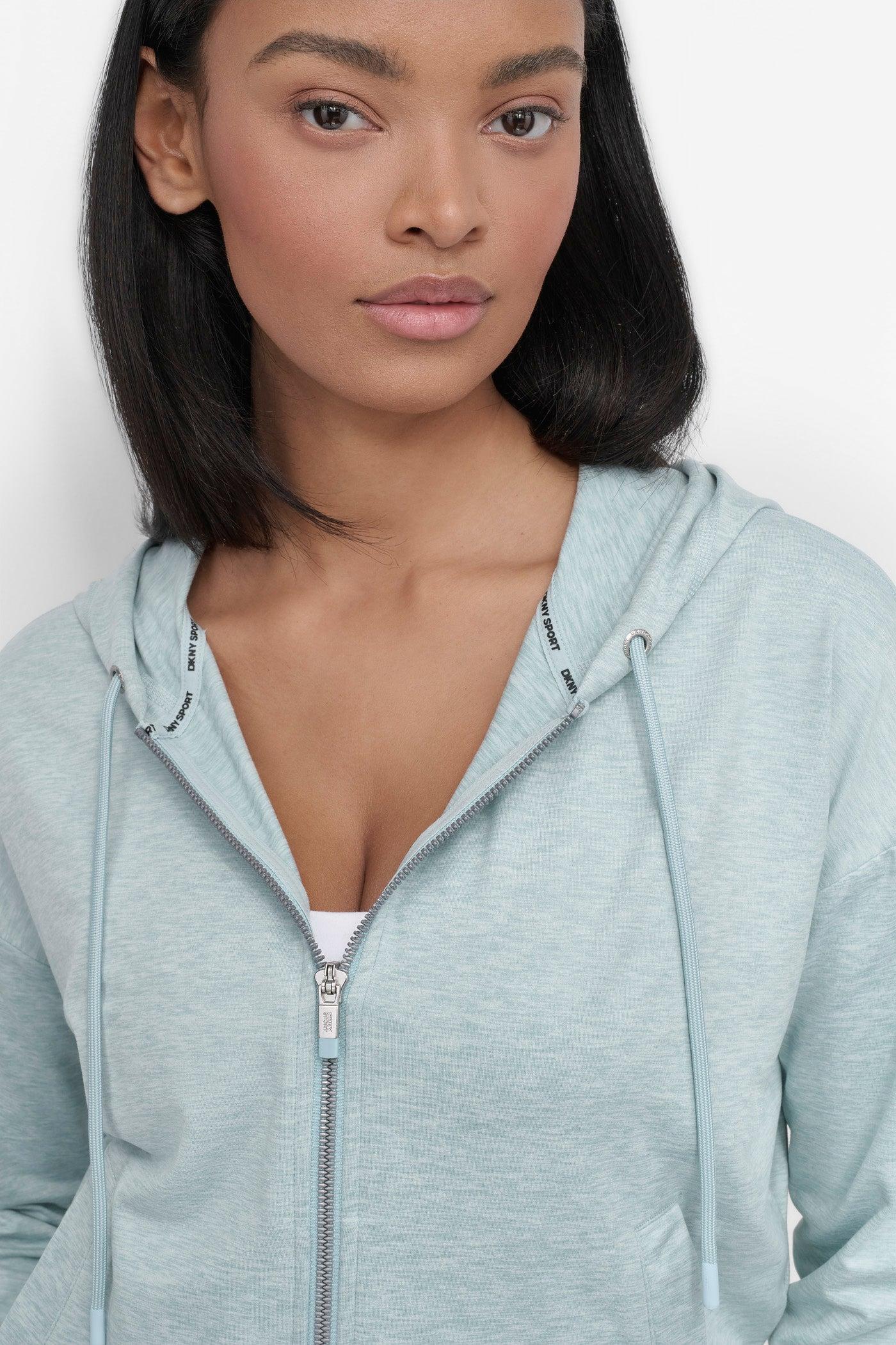 CROPPED SPACE DYED HOODIE Product Image