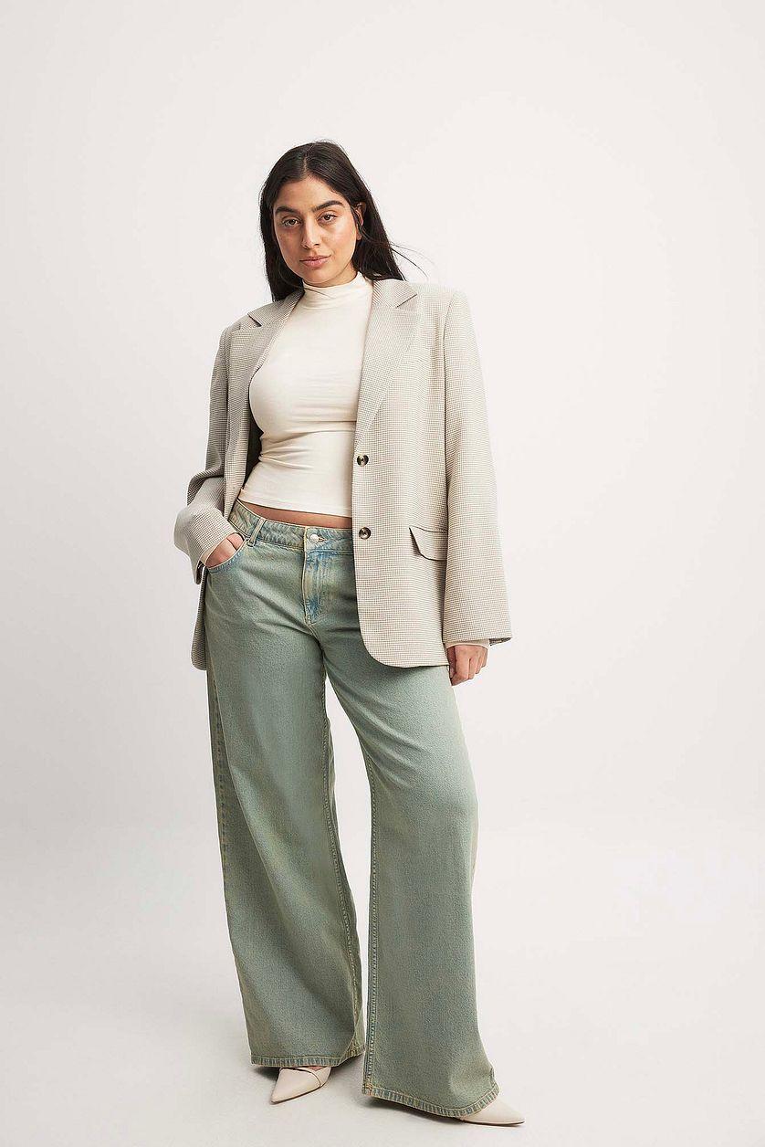 Oversized Houndtooth Blazer Product Image