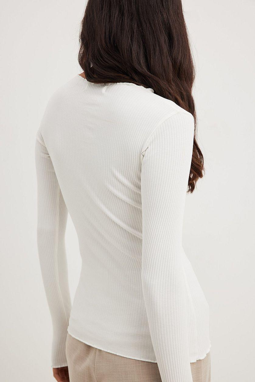 Babylock Ribbed Long Sleeve Top Product Image