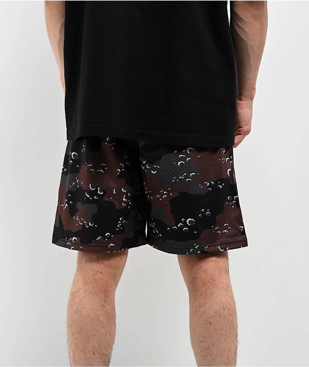 Welcome Barb Camo Mesh Shorts Product Image
