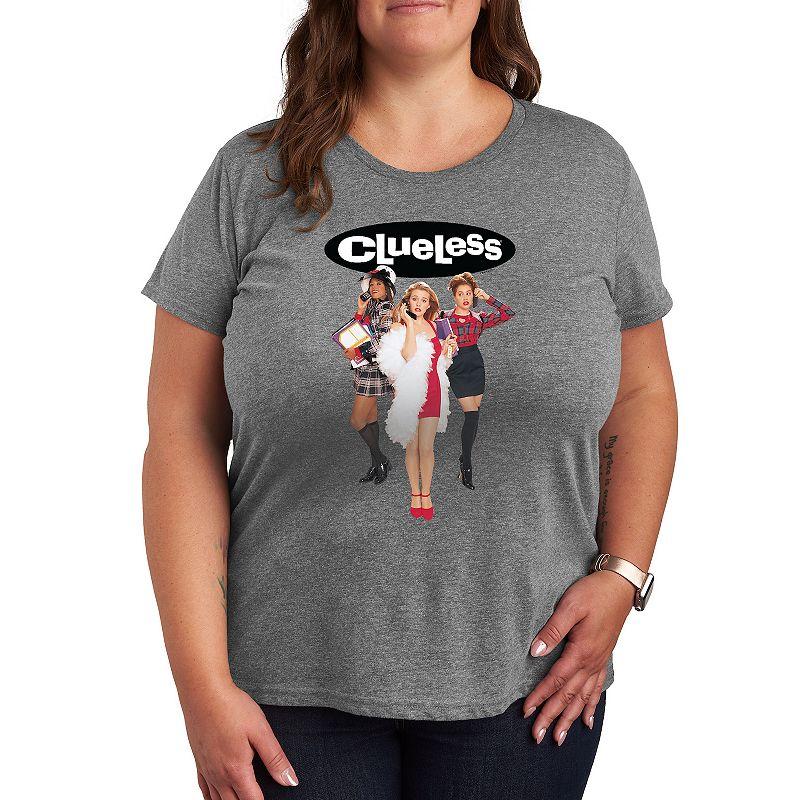 Plus Clueless Graphic Tee, Women's,  Product Image