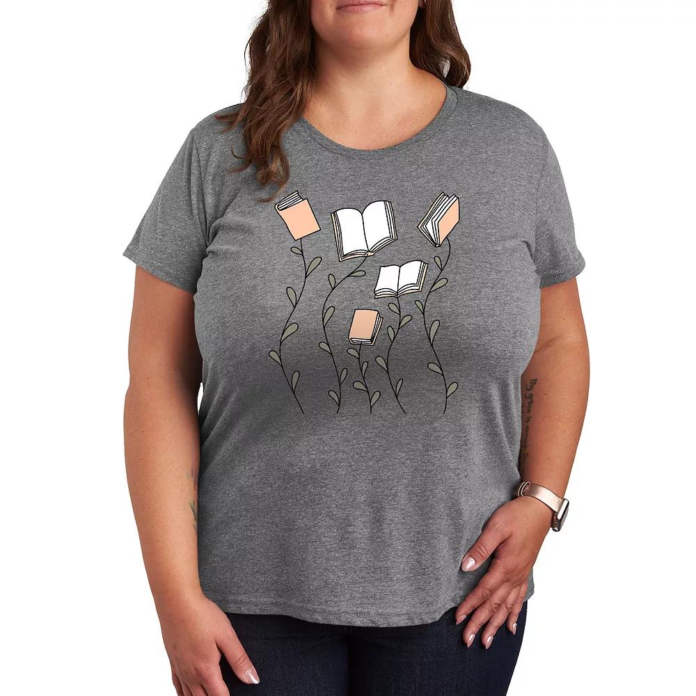 Plus Book Garden Graphic Tee, Women's,  Product Image