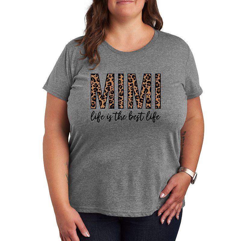 Plus Mimi Life Is The Best Life Graphic Tee, Women's,  Product Image