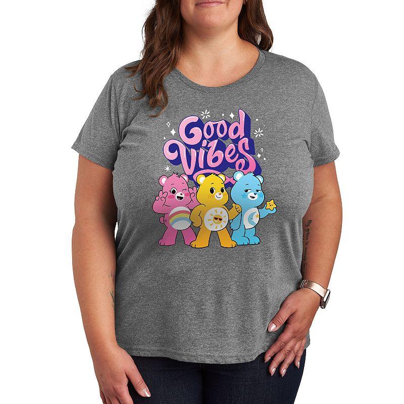Plus Care Bears Vibes Graphic Tee, Women's,  Product Image