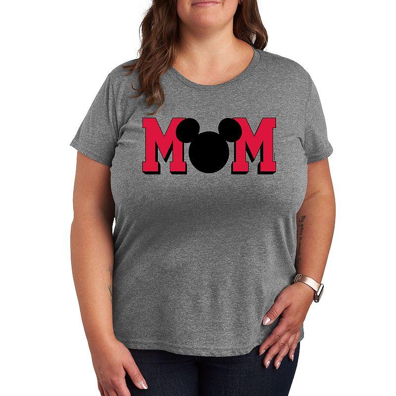 Disney's Mickey Mouse Plus Mom Graphic Tee, Women's,  Product Image