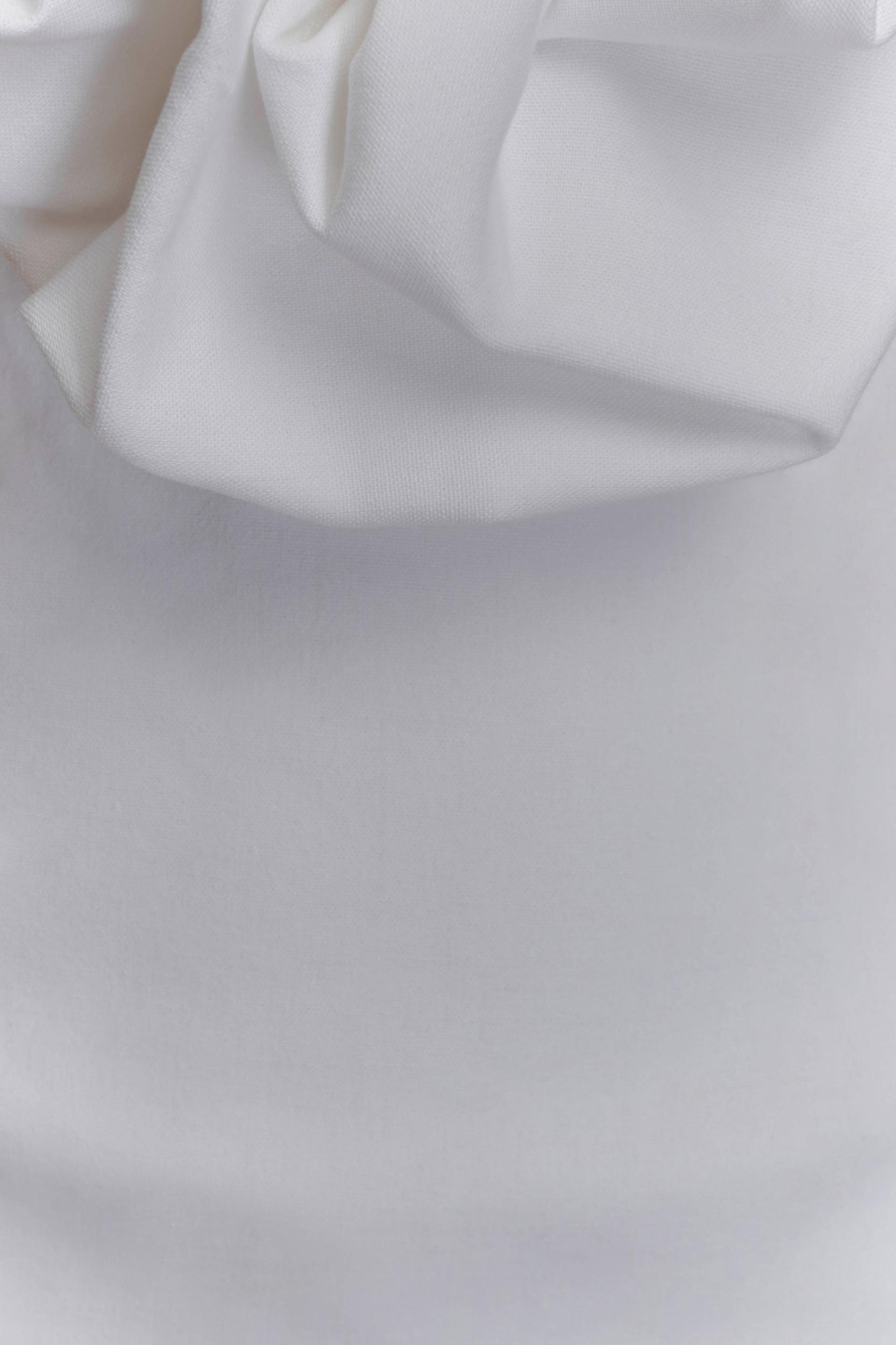 Carolyn Linen Bubble Maxi Dress - White Product Image