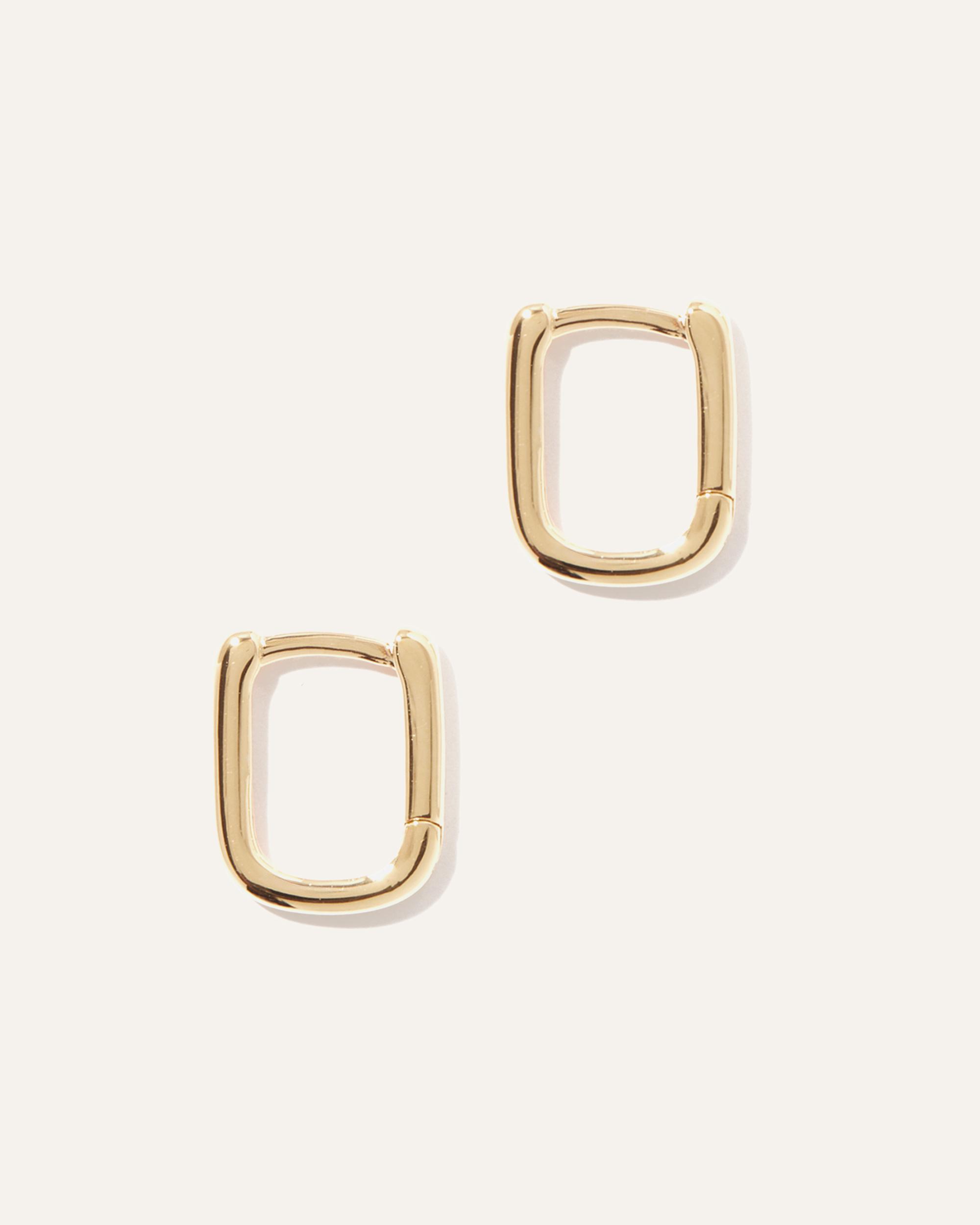 Quince | Women's Mini U Hoop Earrings Product Image
